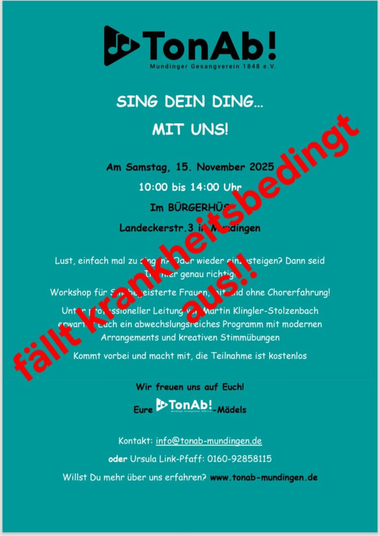 Workshop am 15.11.2025