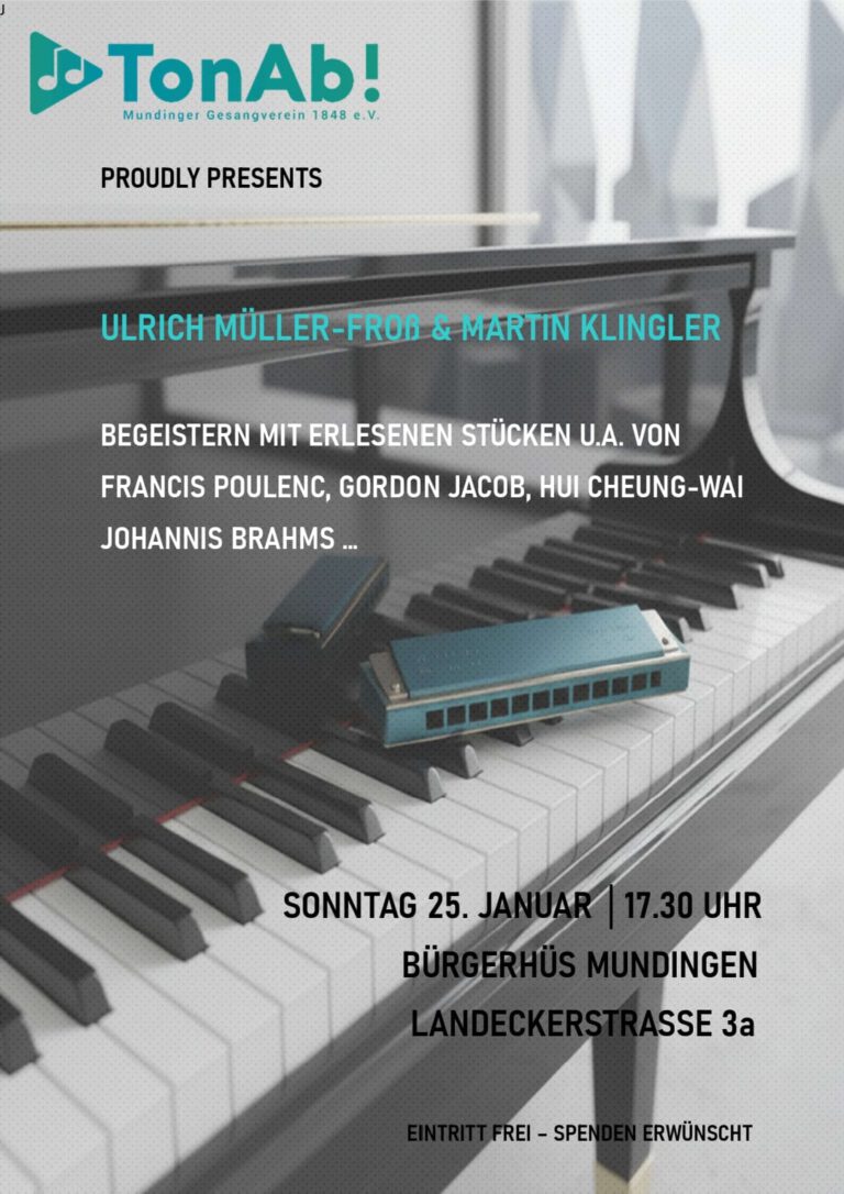 Konzert Bürgerhaus 25.01.2026